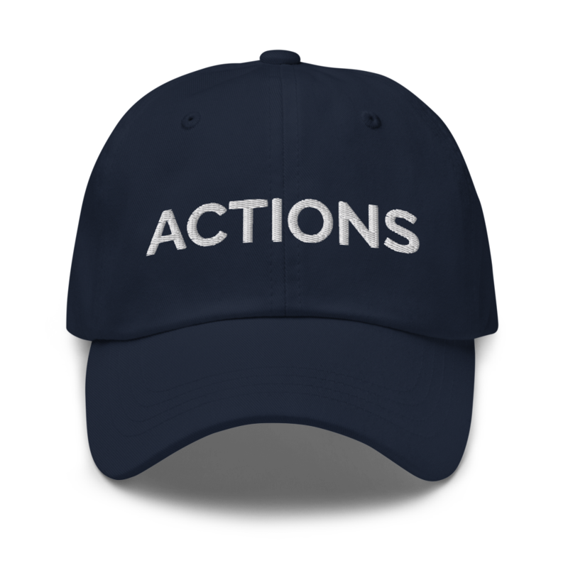 Actions Hat - Navy