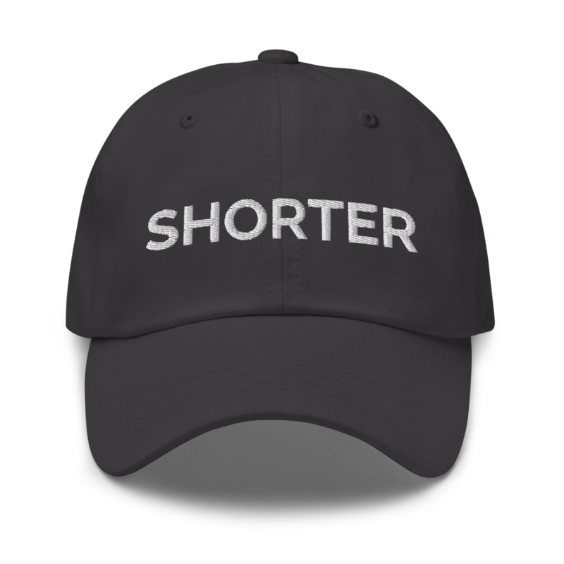 Shorter Hat - Dark Grey