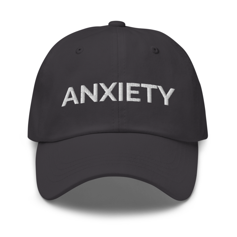 Anxiety Hat - Dark Grey