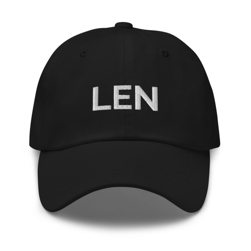 Len Hat - Black