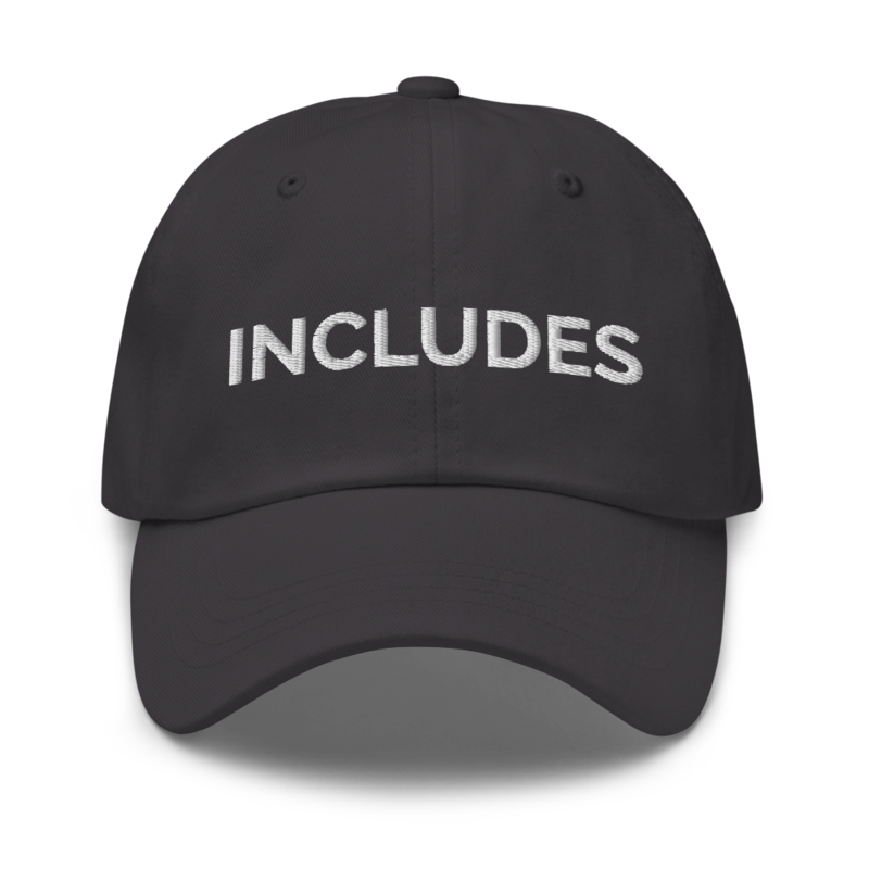 Includes Hat - Dark Grey