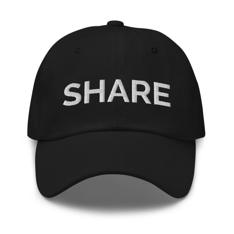 Share Hat - Black