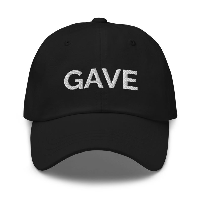 Gave Hat - Black