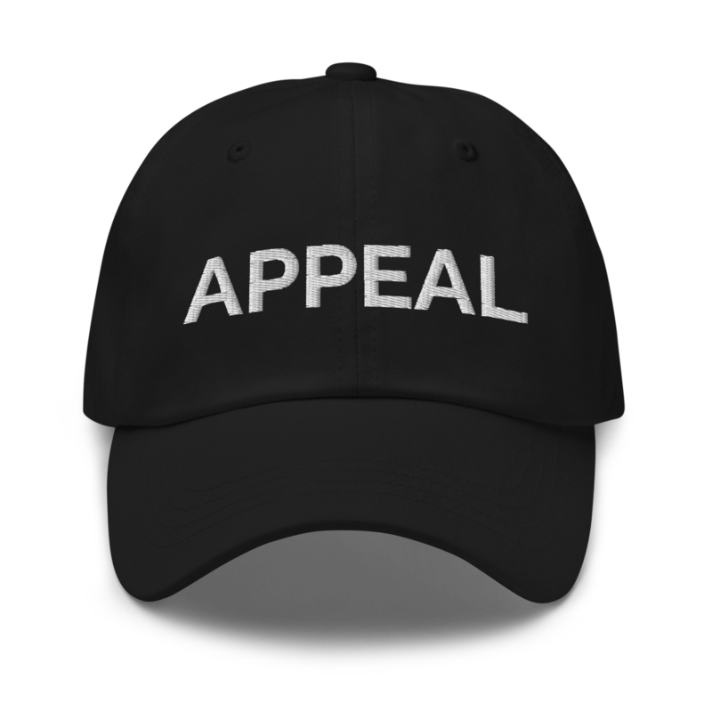 Appeal Hat - Black