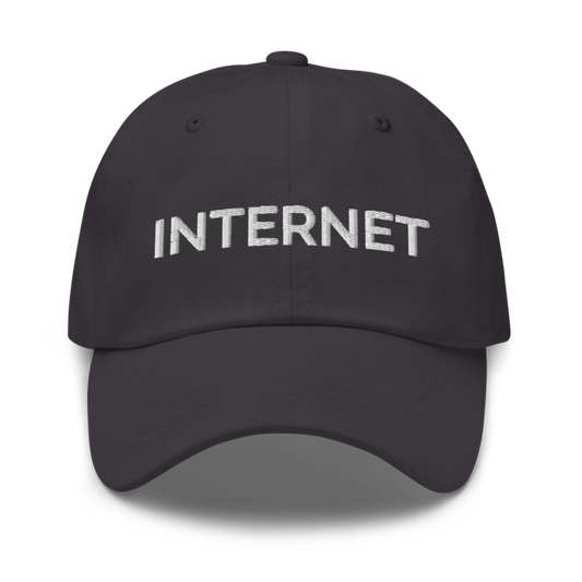 Internet Hat - Dark Grey