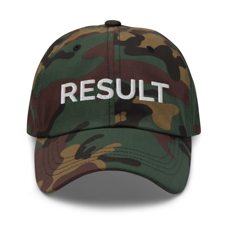 Result Hat - Green Camo