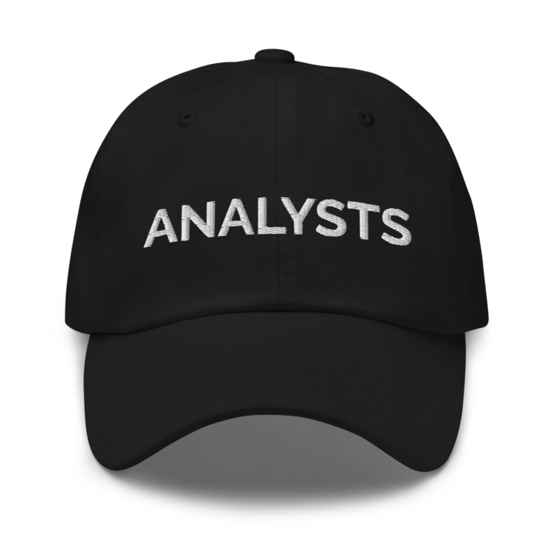 Analysts Hat - Black