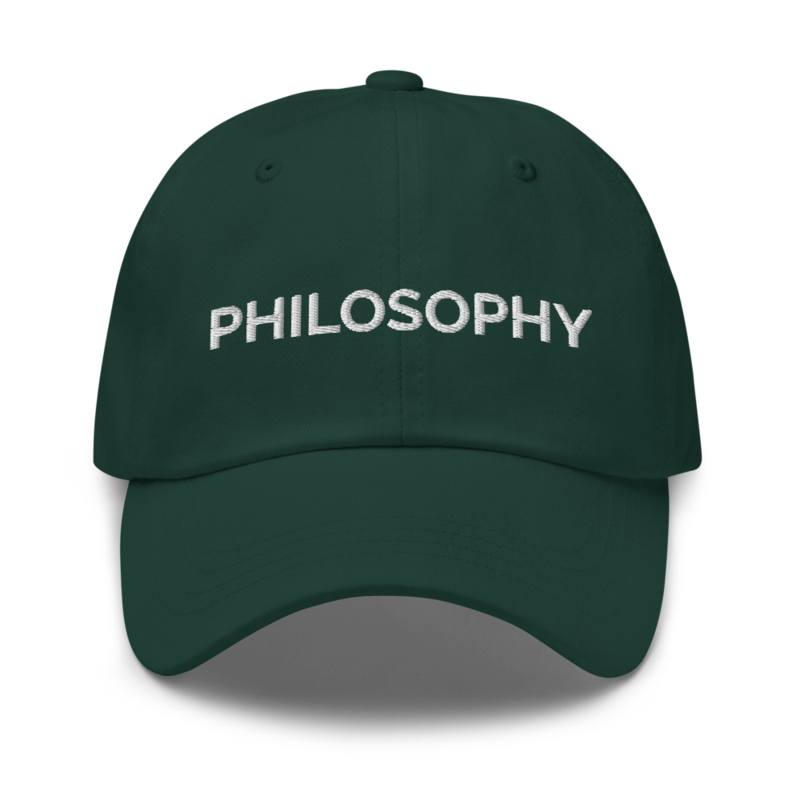 Philosophy Hat - Spruce
