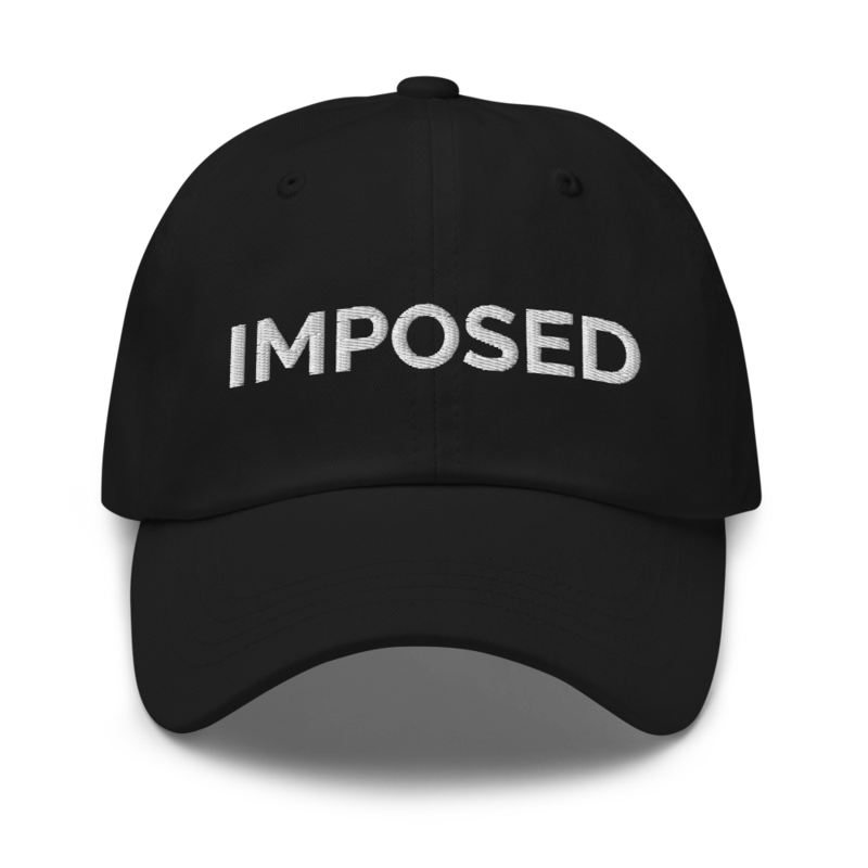 Imposed Hat - Black