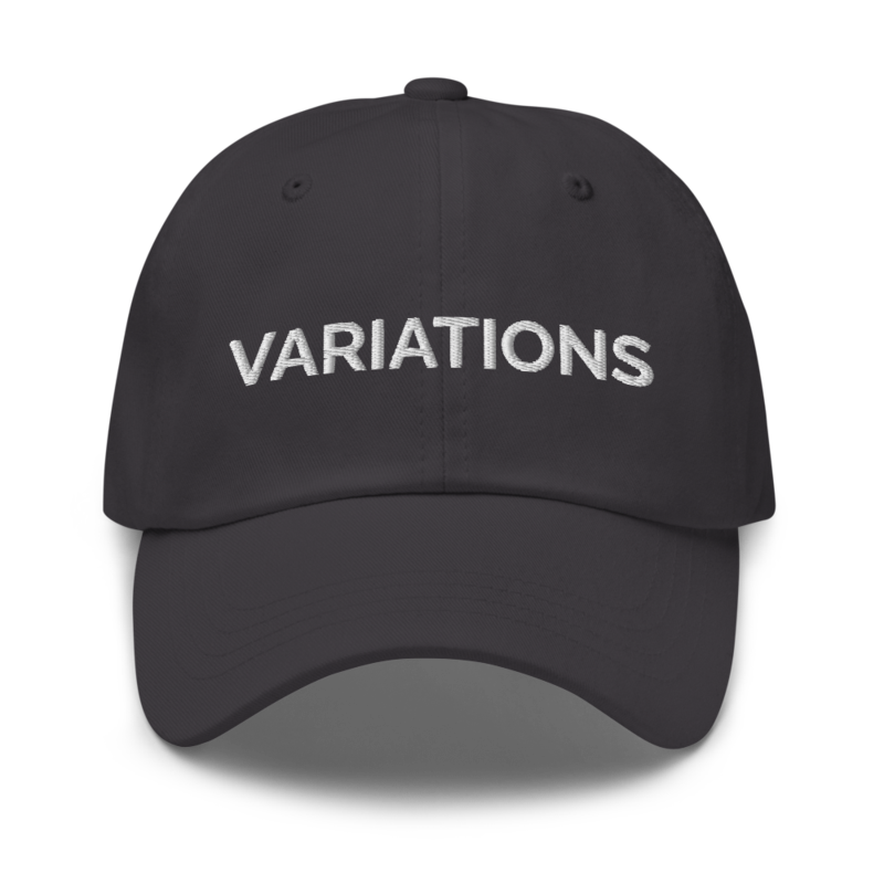 Variations Hat - Dark Grey