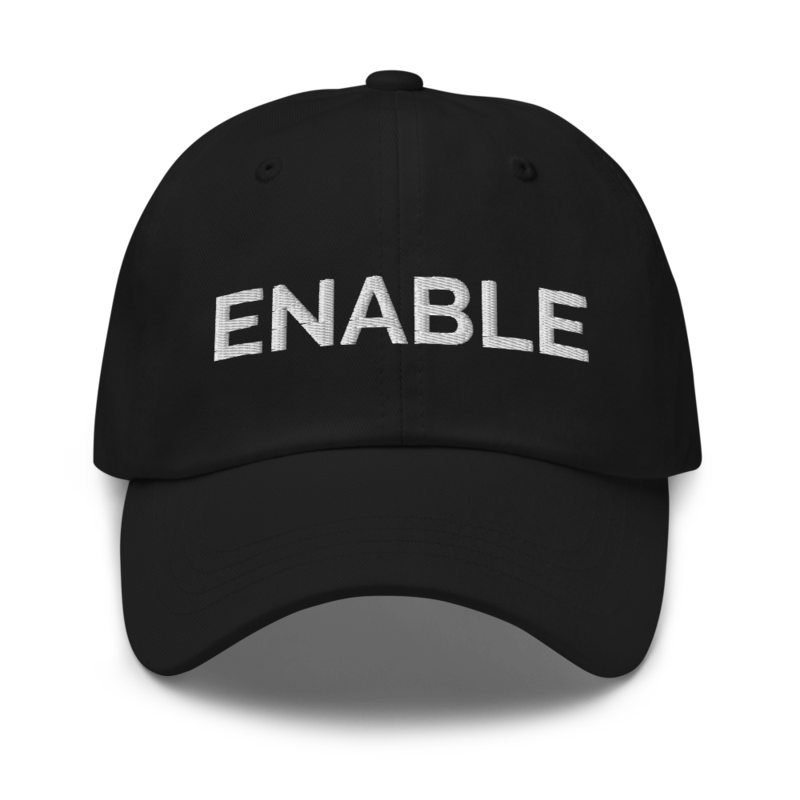Enable Hat - Black