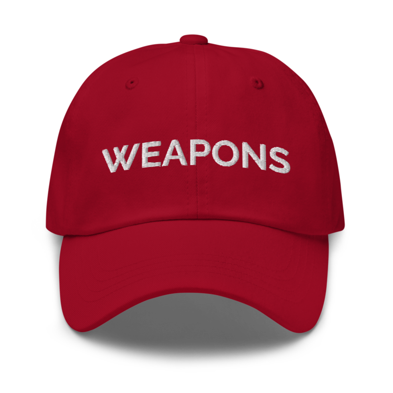 Weapons Hat - Cranberry