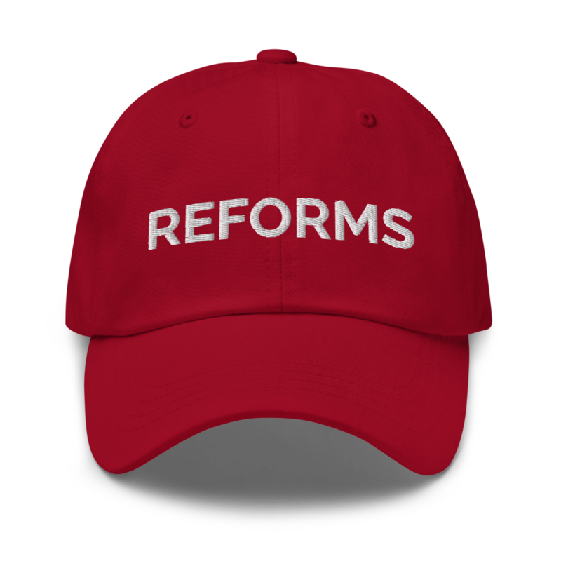 Reforms Hat - Cranberry