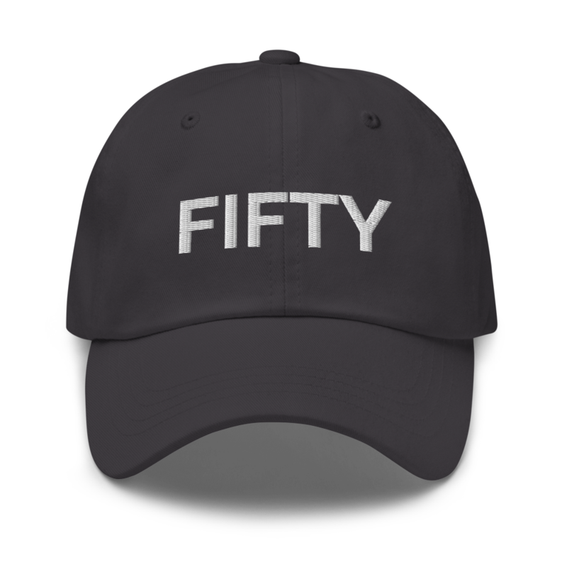 Fifty Hat - Dark Grey