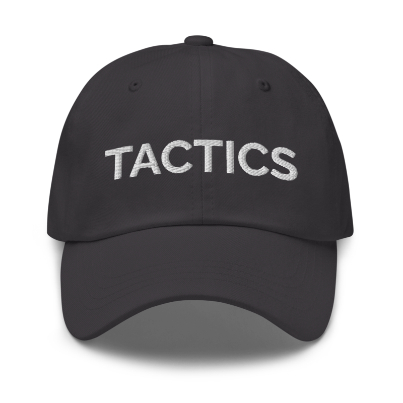 Tactics Hat - Dark Grey