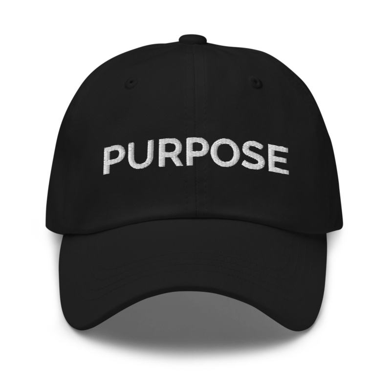 Purpose Hat - Black