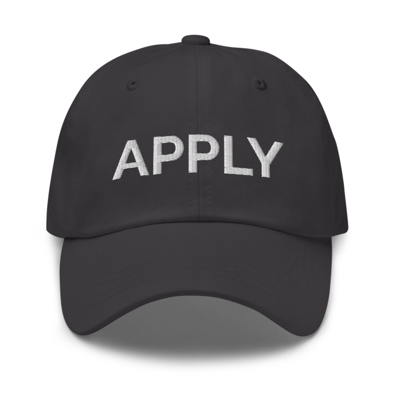 Apply Hat - Dark Grey