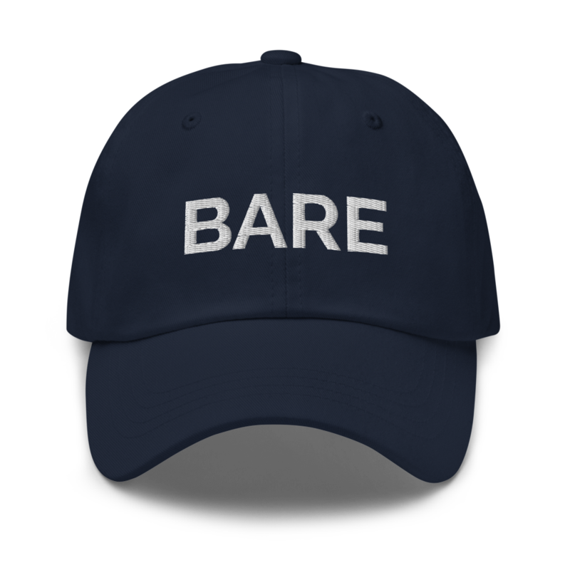 Bare Hat - Navy