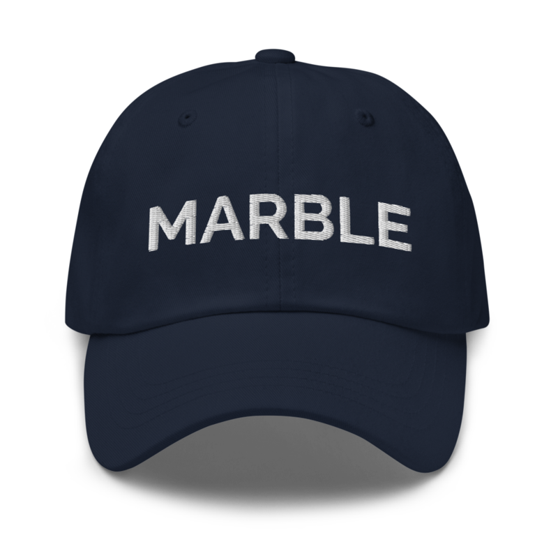 Marble Hat - Navy