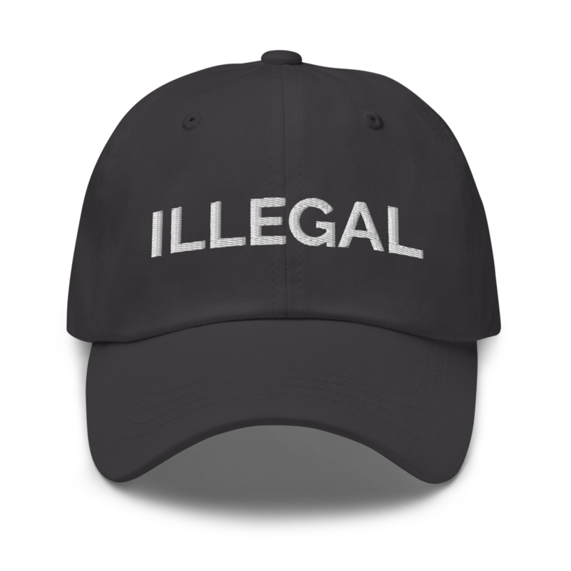Illegal Hat - Dark Grey