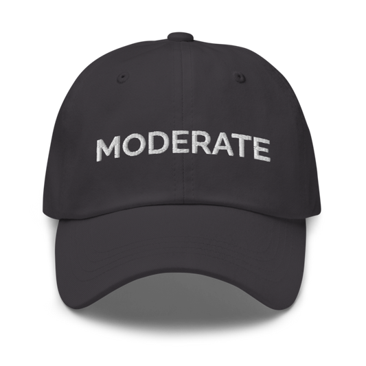 Moderate Hat - Dark Grey