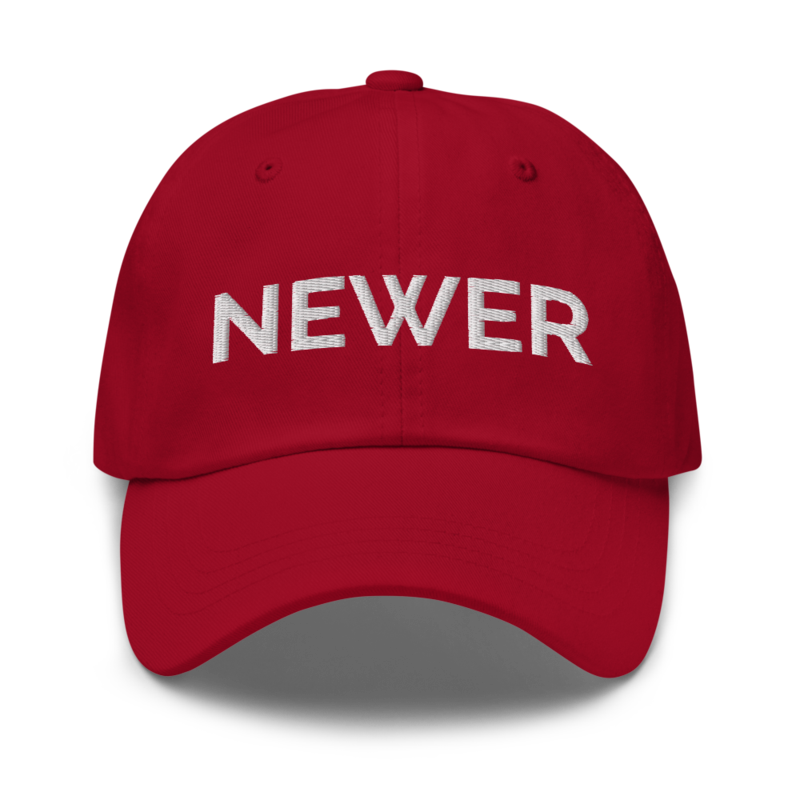 Newer Hat - Cranberry