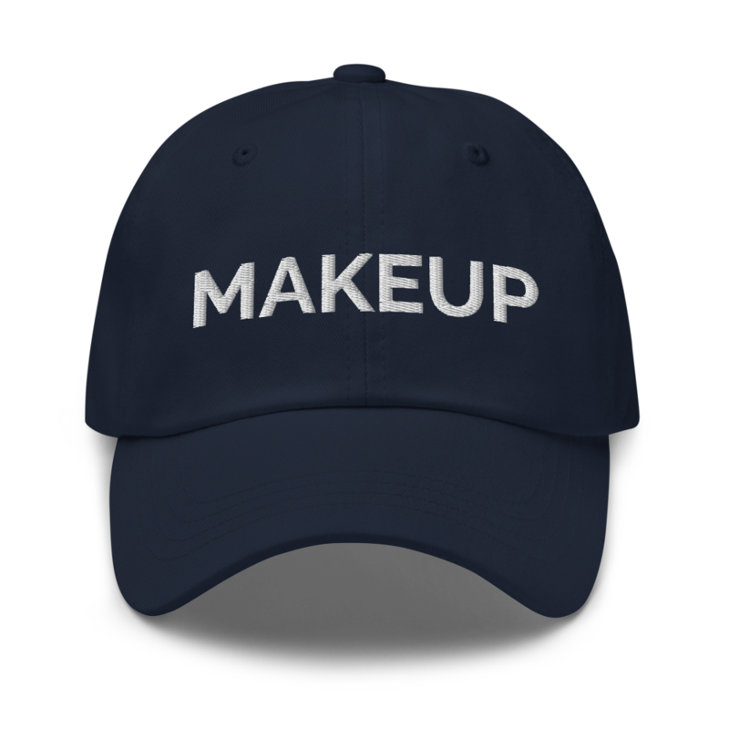 Makeup Hat - Navy