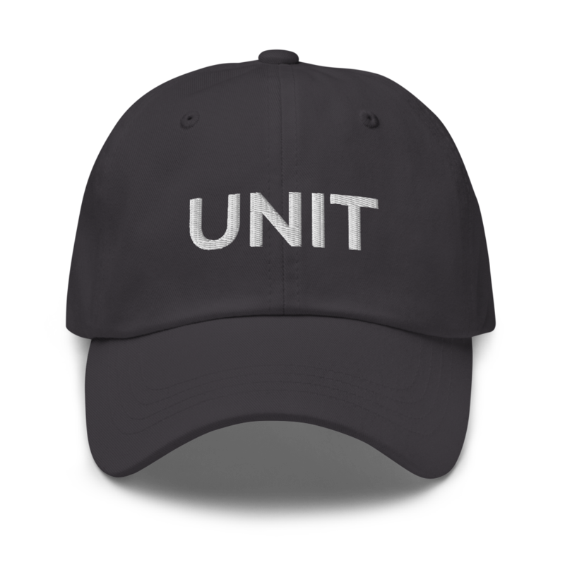 Unit Hat - Dark Grey