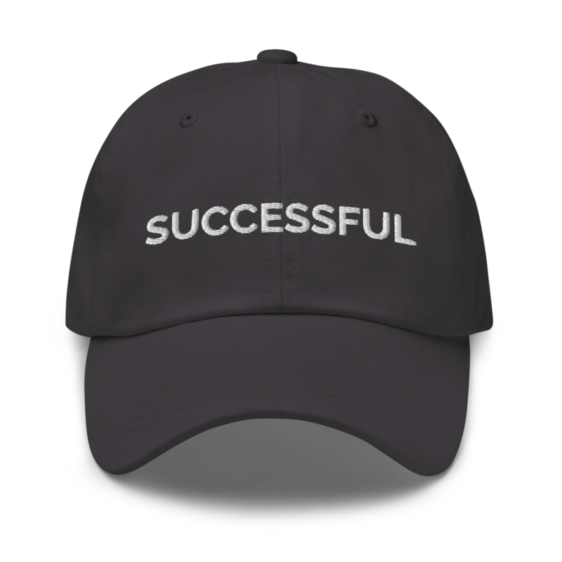 Successful Hat - Dark Grey