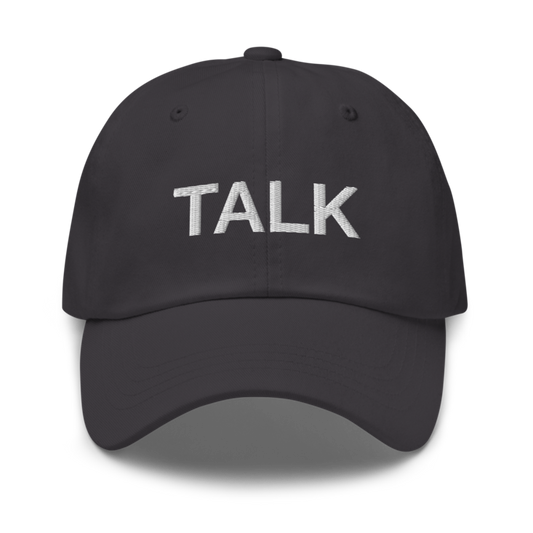 Talk Hat - Dark Grey