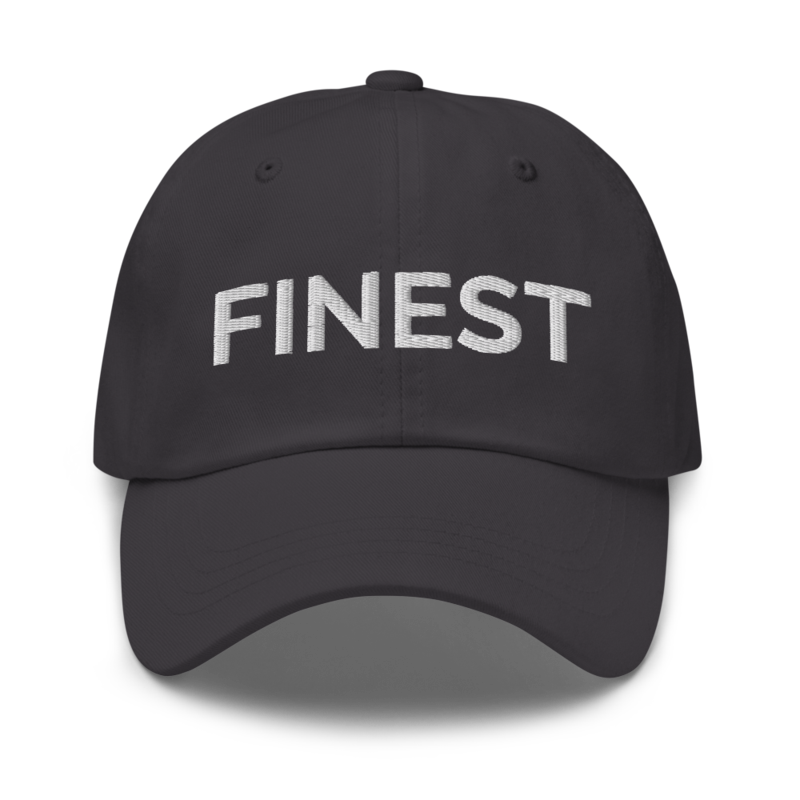 Finest Hat - Dark Grey