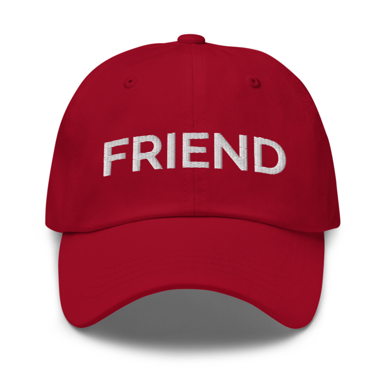 Friend Hat - Cranberry