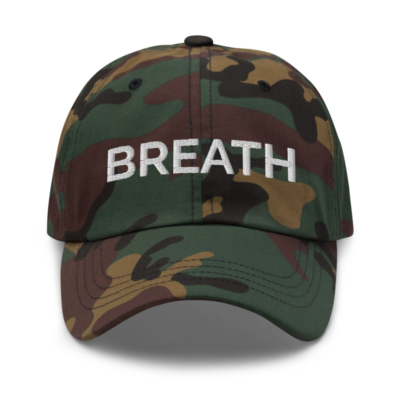 Breath Hat - Green Camo
