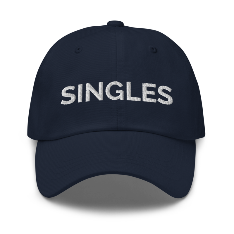 Singles Hat - Navy