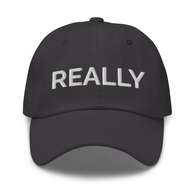 Really Hat - Dark Grey