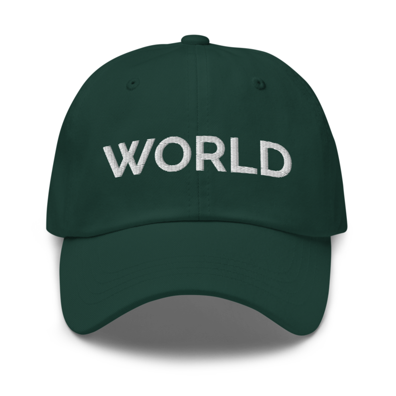 World Hat - Spruce