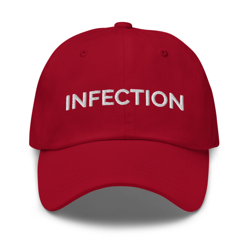 Infection Hat - Cranberry