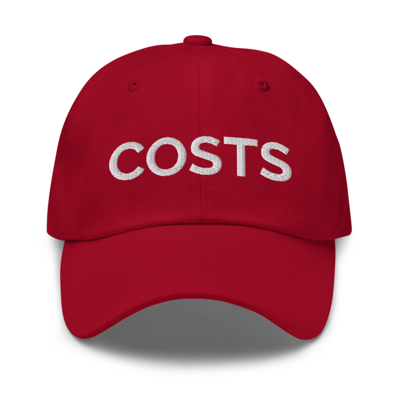 Costs Hat - Cranberry