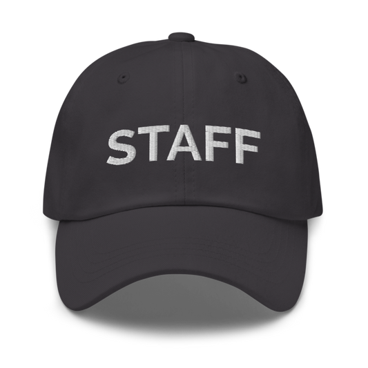 Staff Hat - Dark Grey