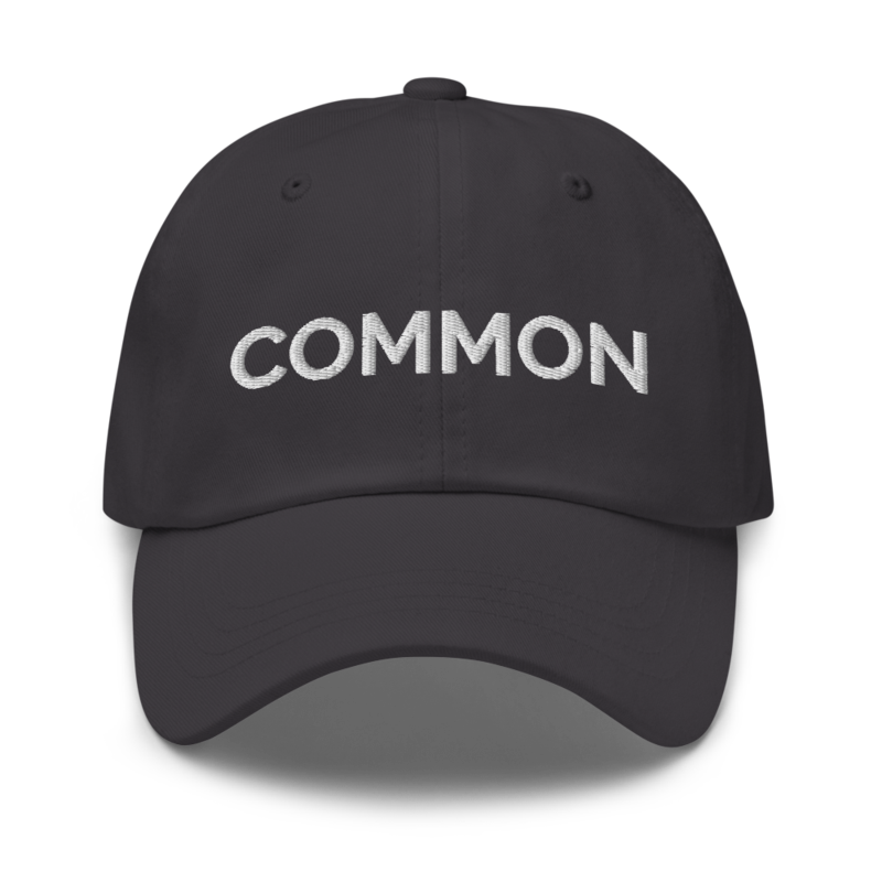 Common Hat - Dark Grey