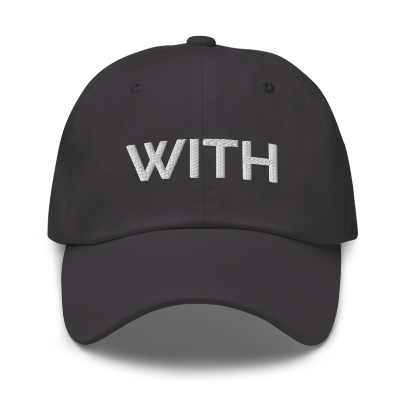 With Hat - Dark Grey