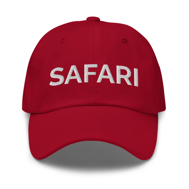 Safari Hat - Cranberry