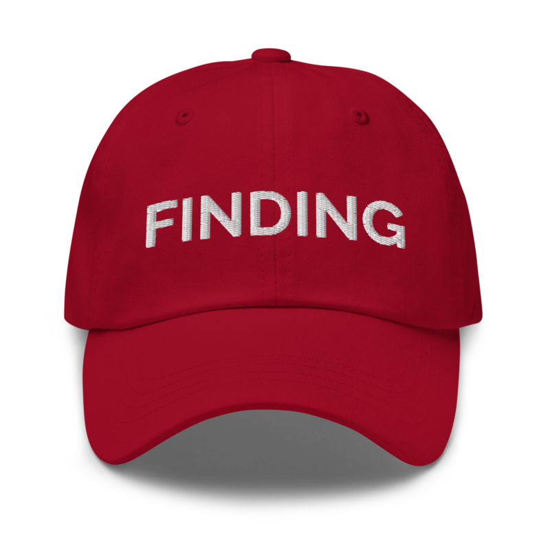 Finding Hat - Cranberry