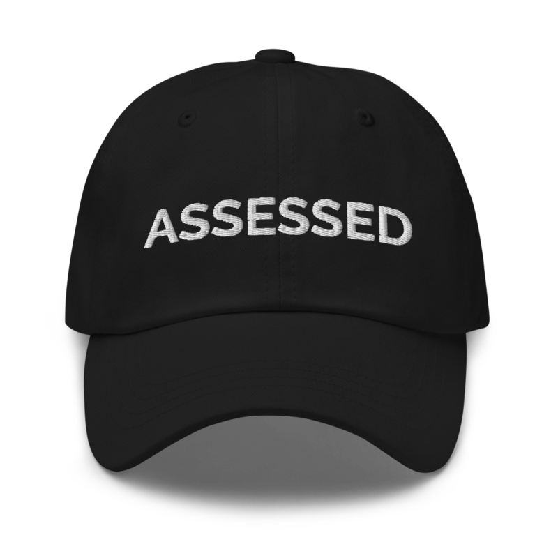Assessed Hat - Black