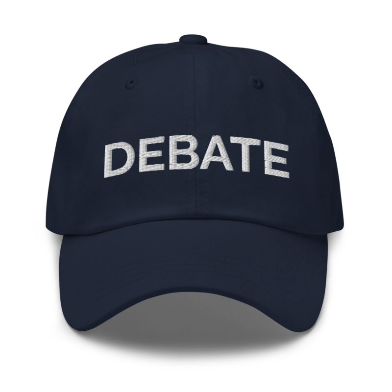 Debate Hat - Navy