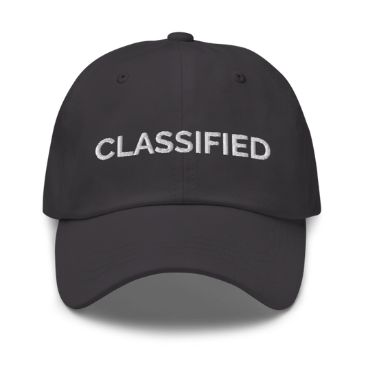 Classified Hat - Dark Grey