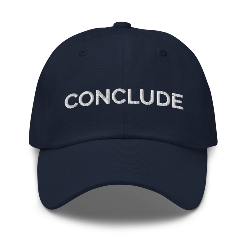 Conclude Hat - Navy