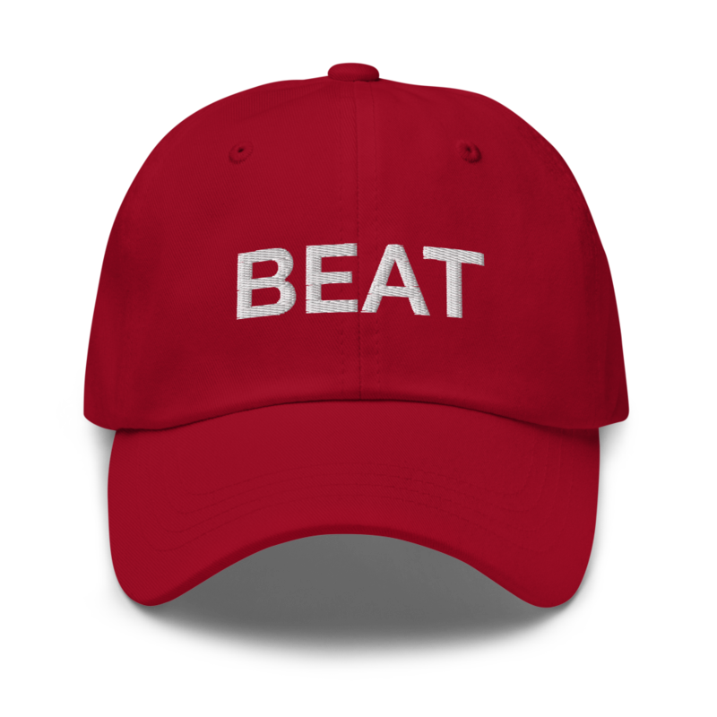 Beat Hat - Cranberry