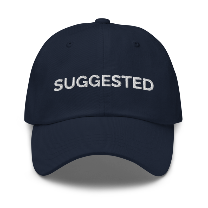 Suggested Hat - Navy
