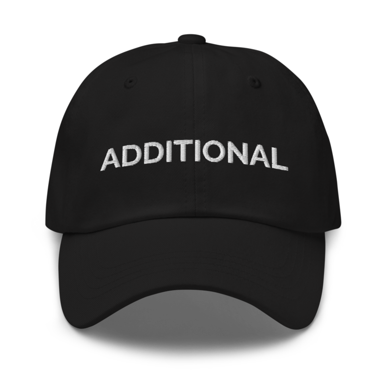 Additional Hat - Black